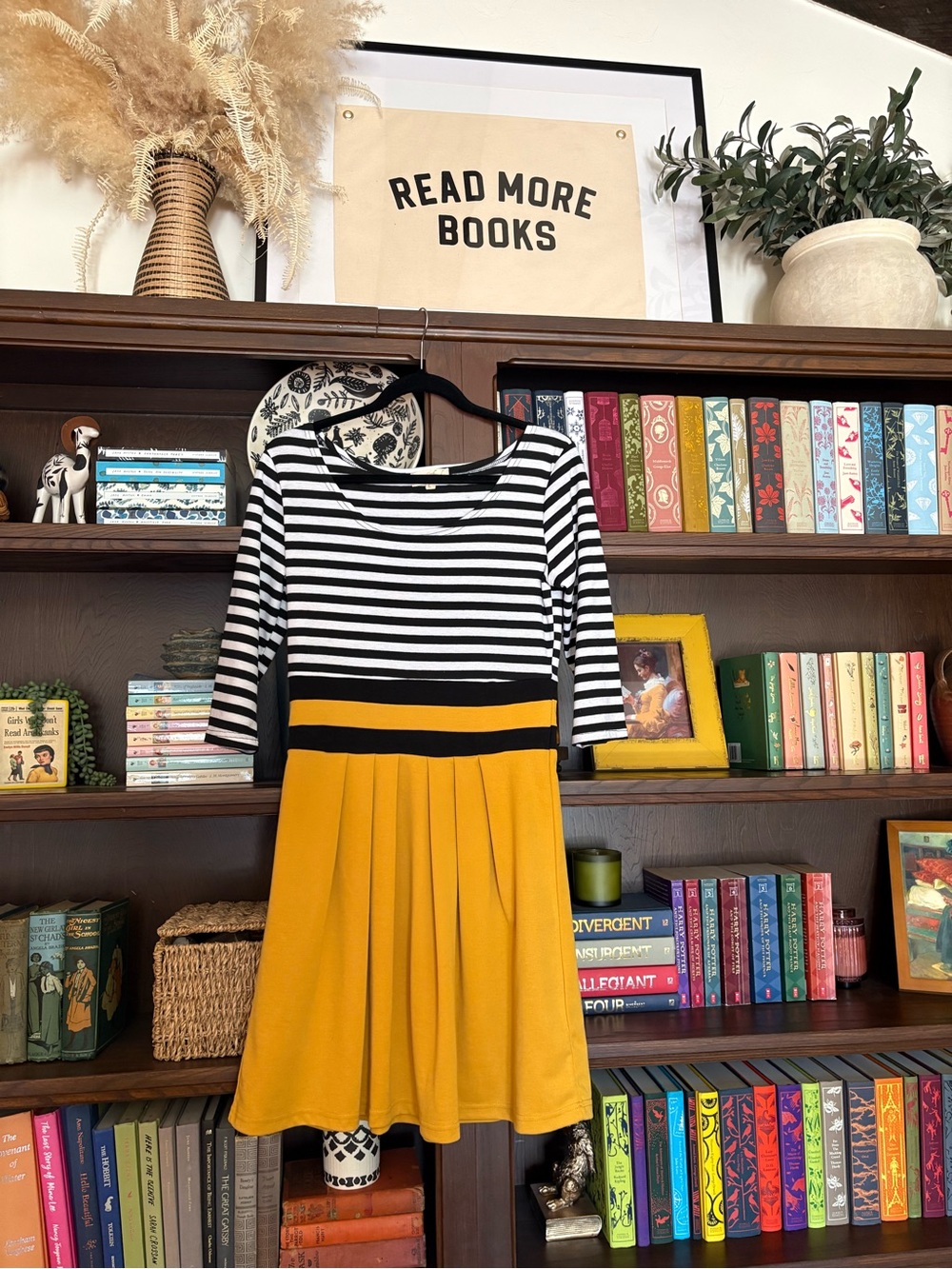 Literary Luncheon Dress by Modcloth - Picture 2 of 7
